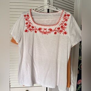 Talbots  Square Neck T-shirt